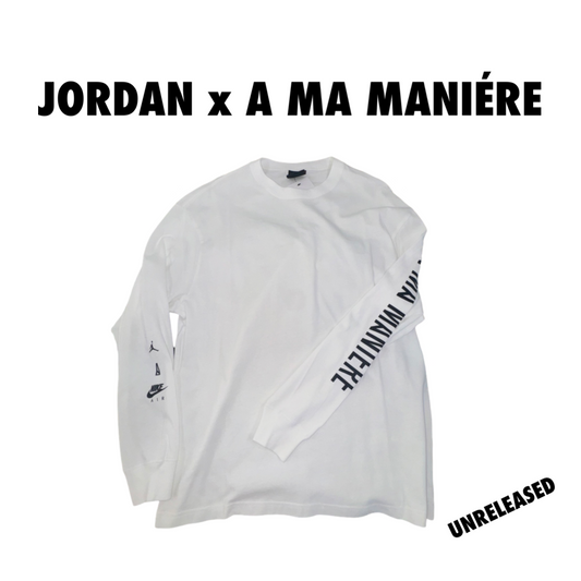 Jordan x A MA MANIÉRE unreleased long sleeve sample colorway