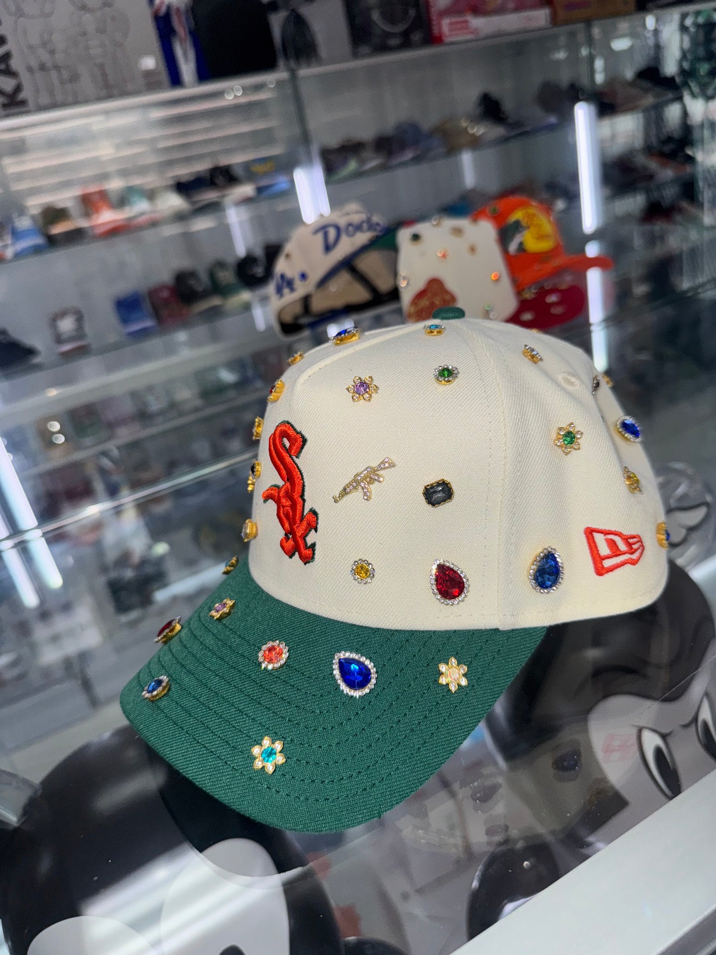 New Era Rhinestone royalty SnapBack Chicago white Sox