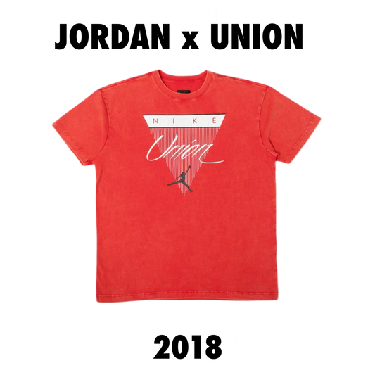 Jordan x Union NRG Vault Flight Triangle Tee red 2018