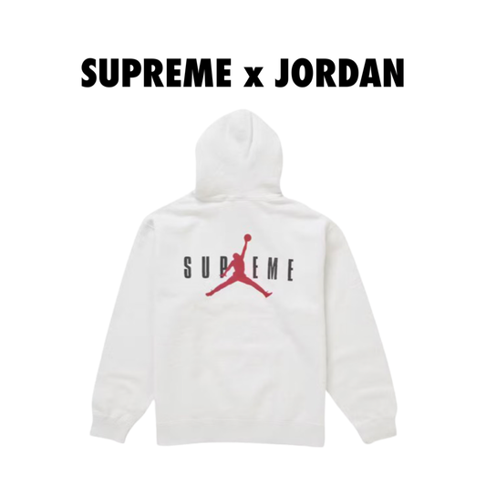 Supreme Jordan Hooded Sweatshirt (FW24) Grey