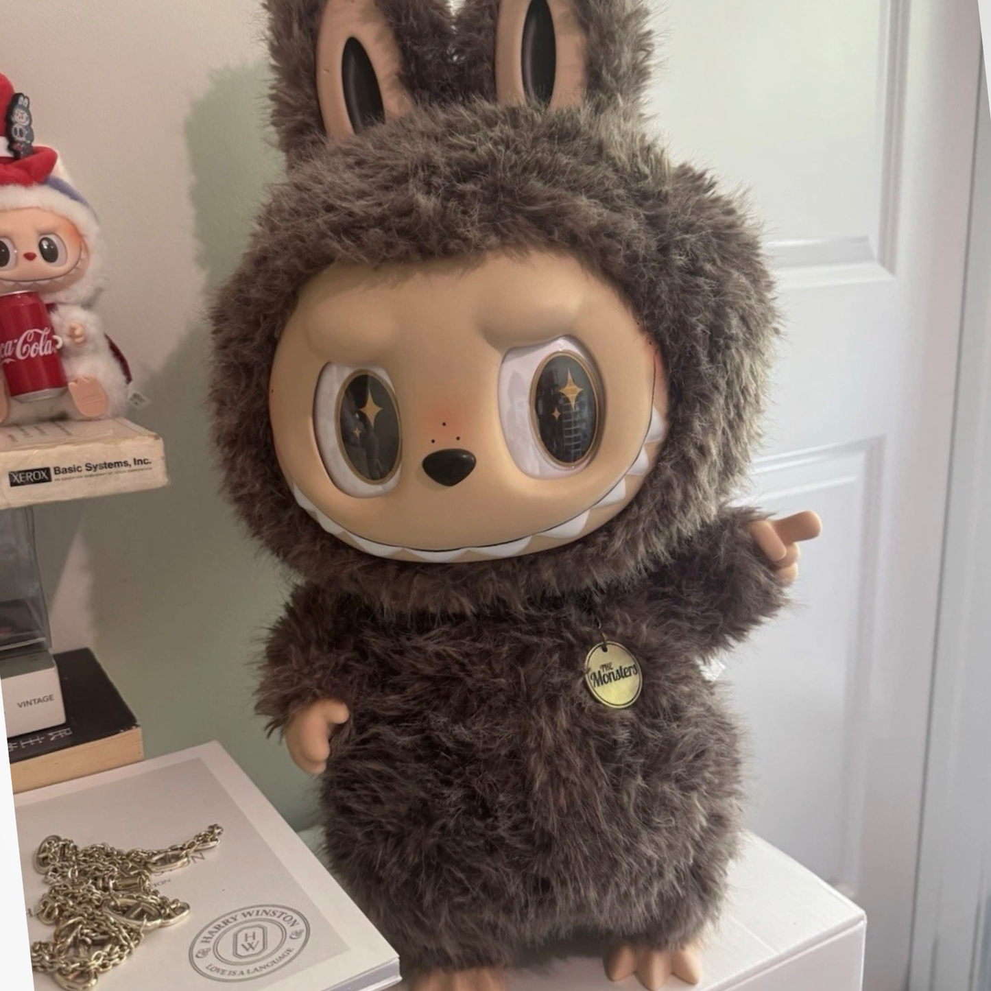 Pop Mart Labubu The Monsters ZIMOMO I Found You Vinyl Doll + Tote Bag