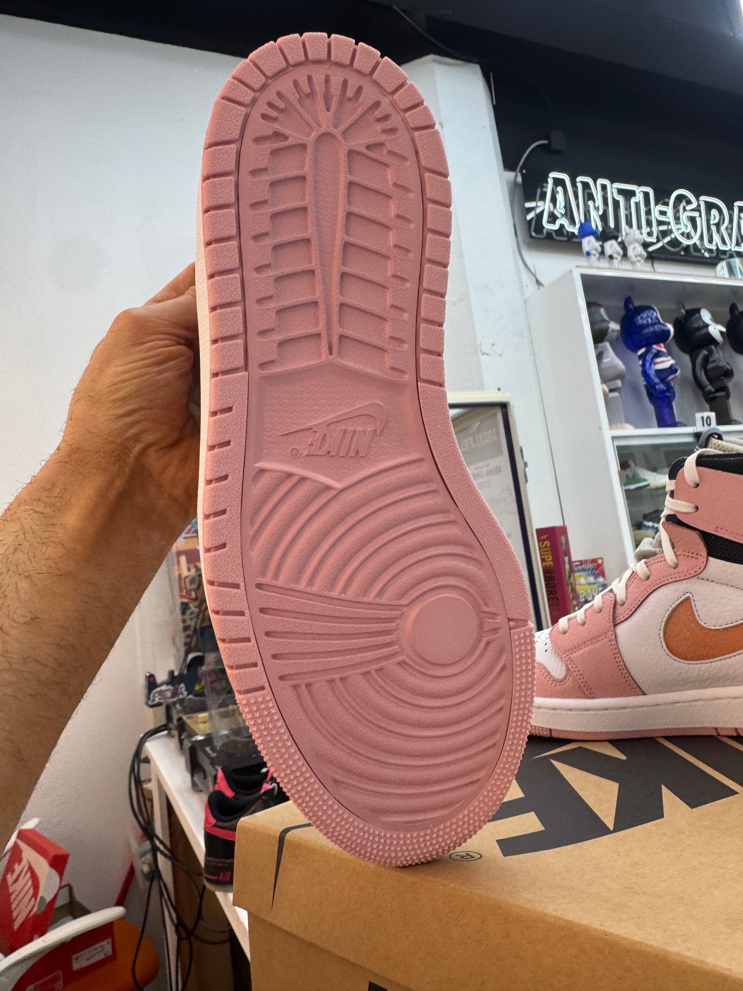 Jordan 1 High Zoom Air CMFT Pink Glaze Cactus Flower (Women's)