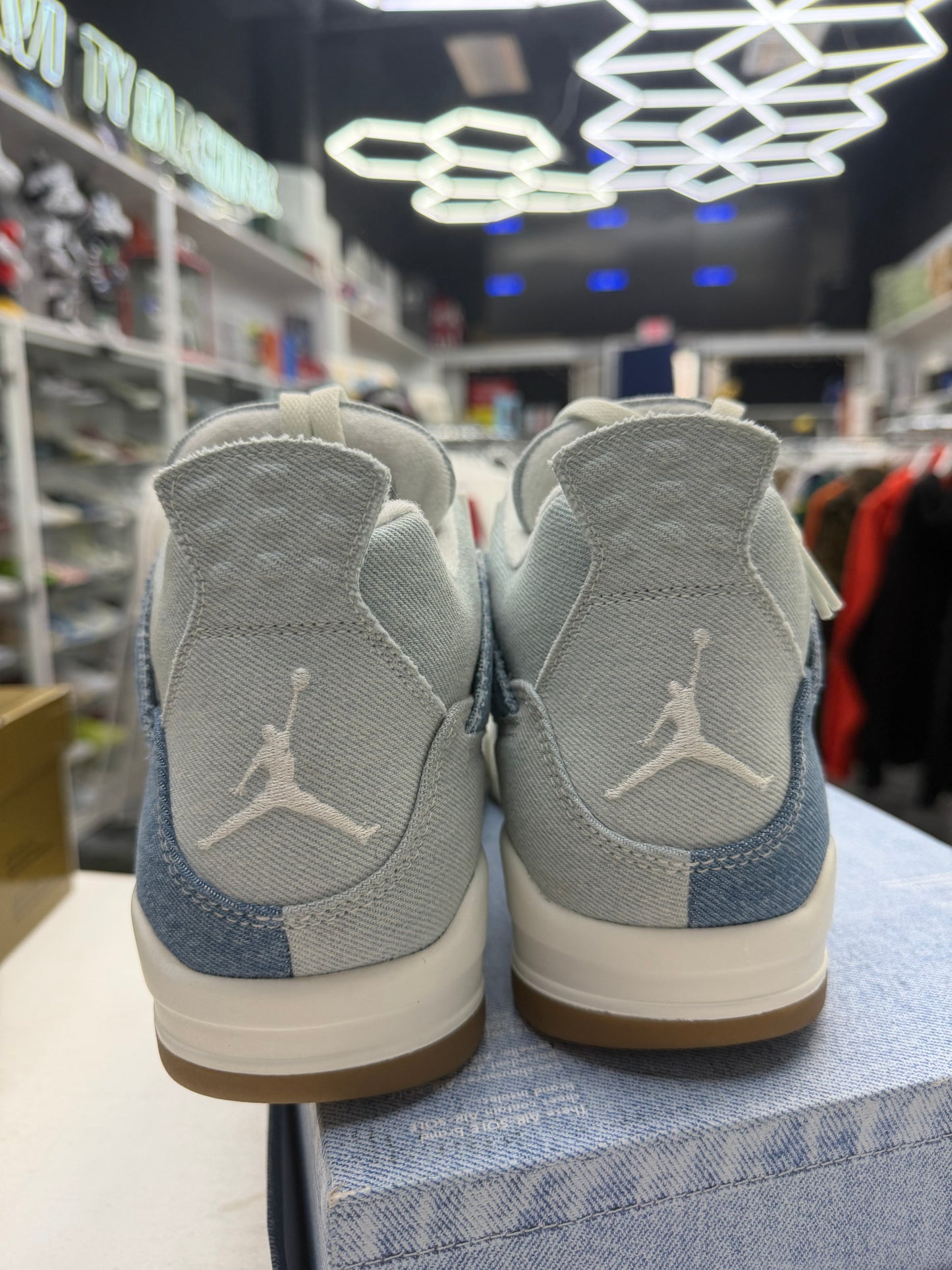 Jordan 4 Retro TEX Denim Worn Blue