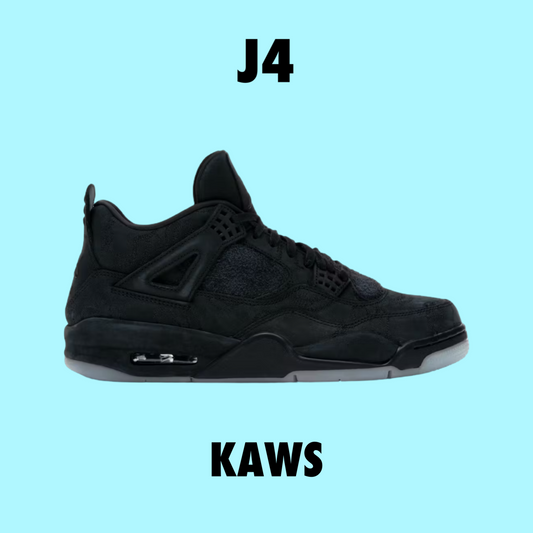 Air Jordan 4 Retro x KAWS 2017 Black/Glow