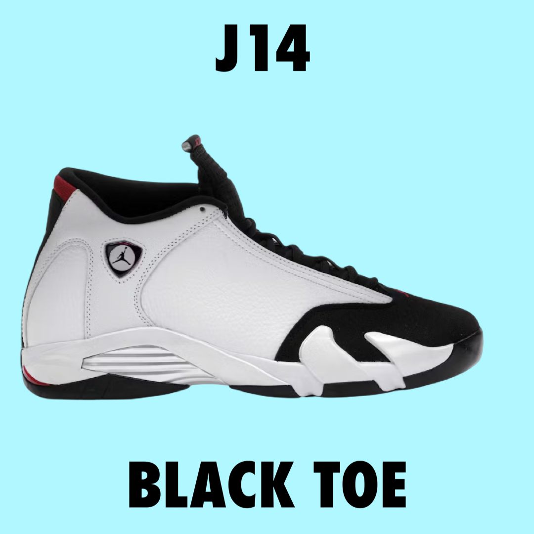 Jordan 14 Black Toe