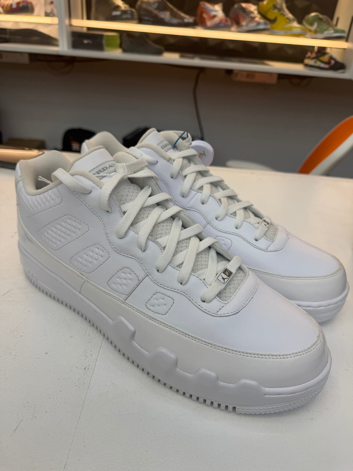 Nike Air Jordan Fusion 9 Low Promo Sample White Size Rare Unreleased  1/1