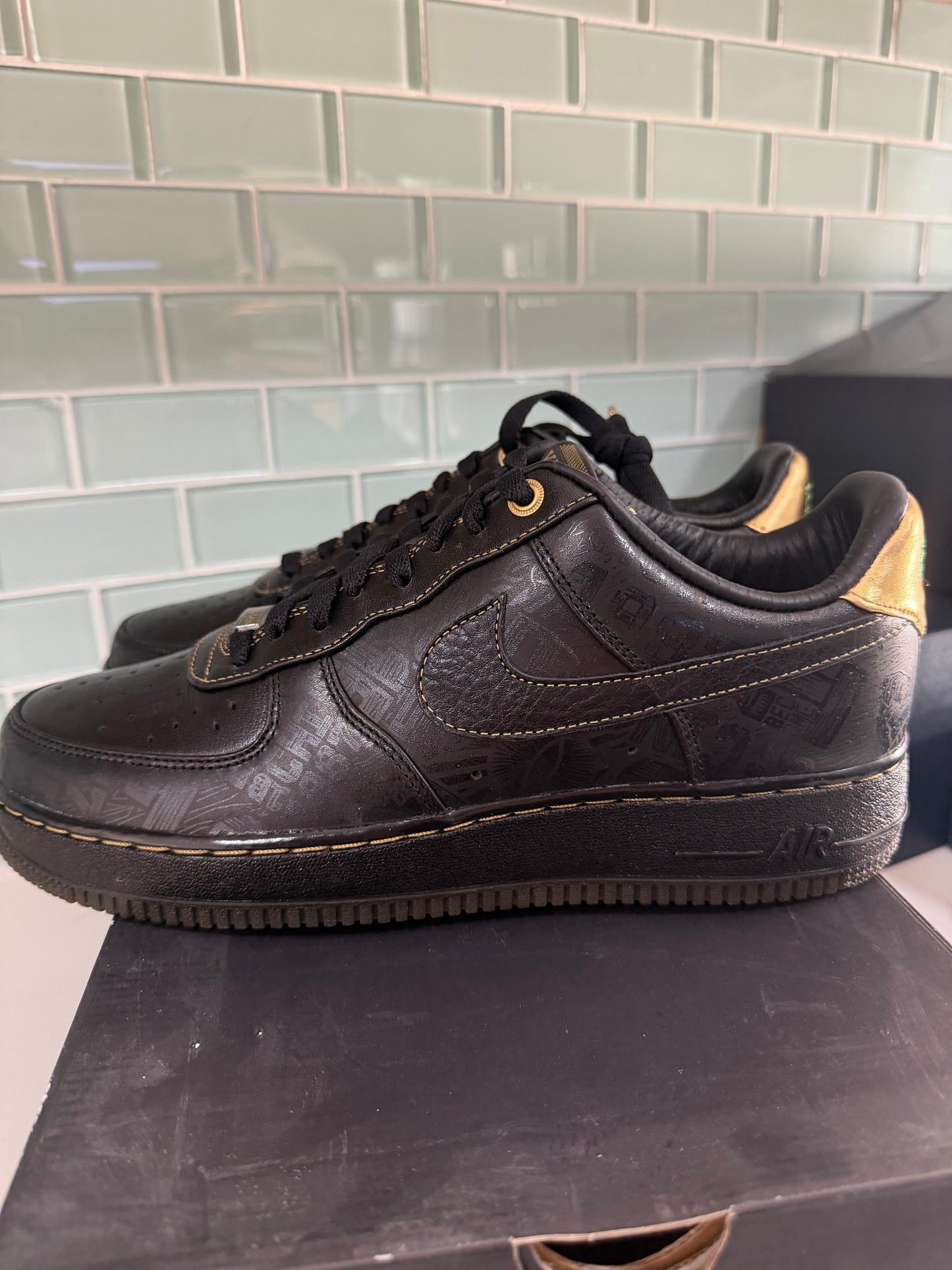 Nike AF1 2011 BHM BLACK HISTORY MONTH