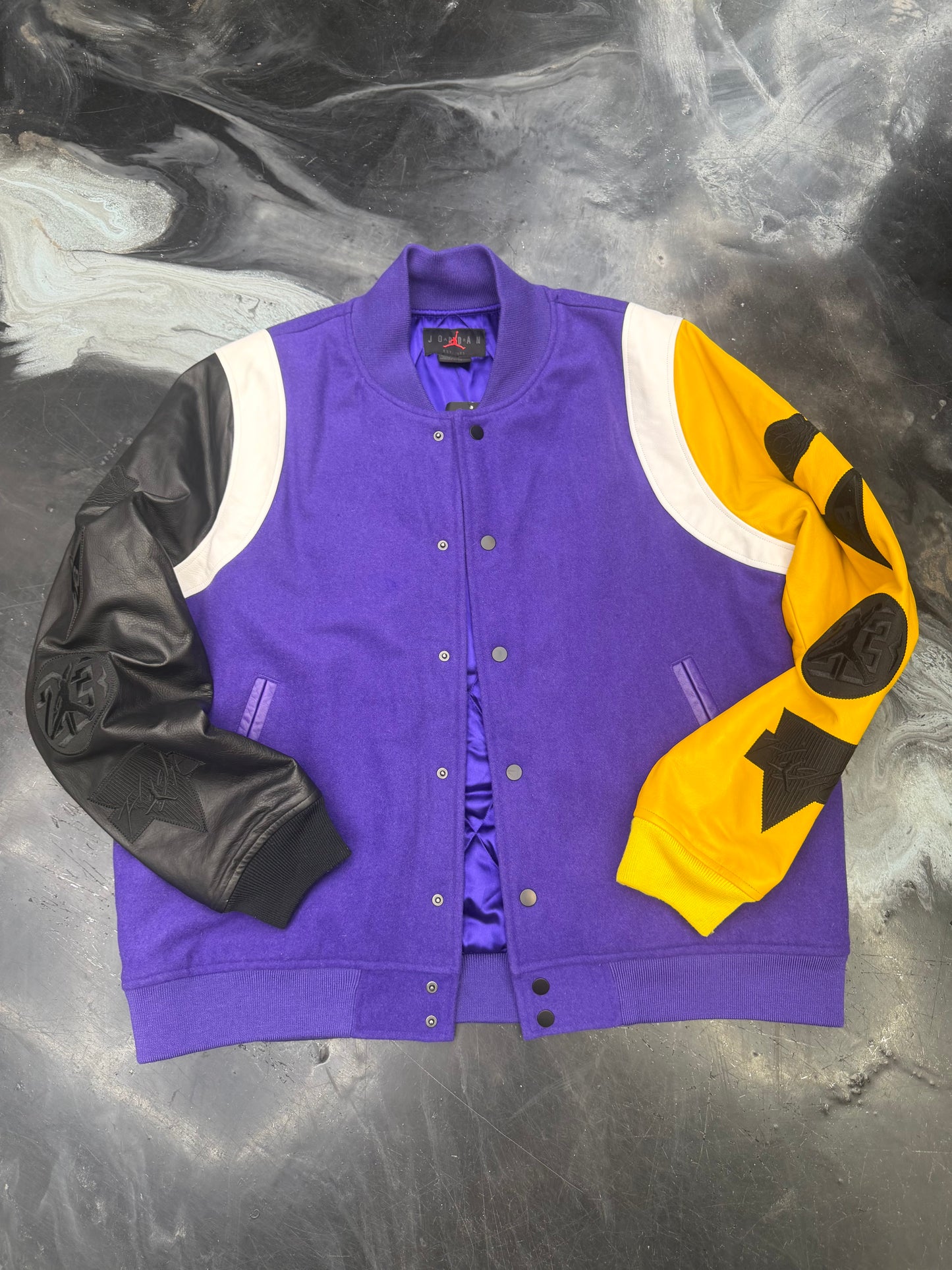 NIKE JORDAN DNA VARSITY Jacket  "LAKERS" unreleased !
