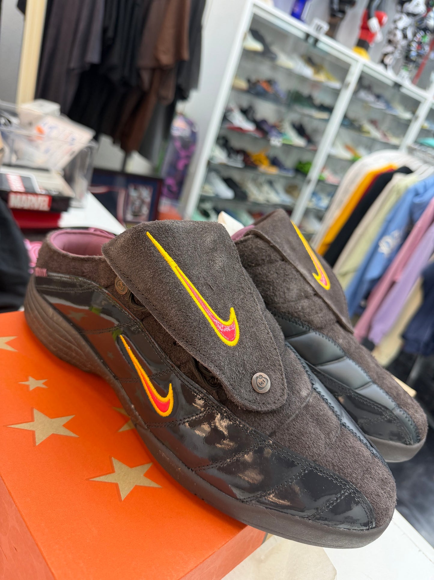 Nike Total 90 Mule Kids of Immigrants Velvet Brown