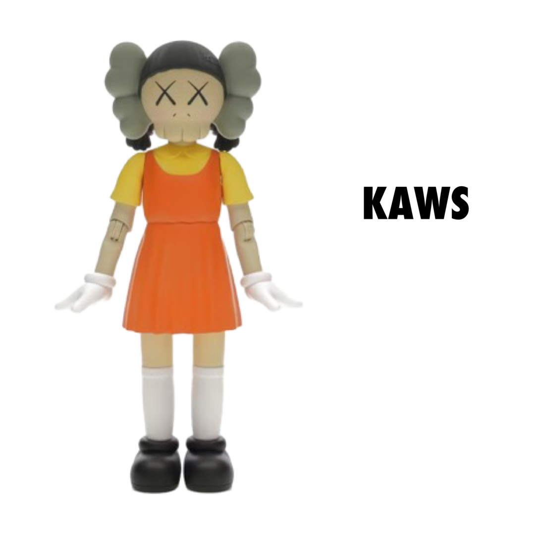 KAWS Young-Hee Vinyl Figure Colored