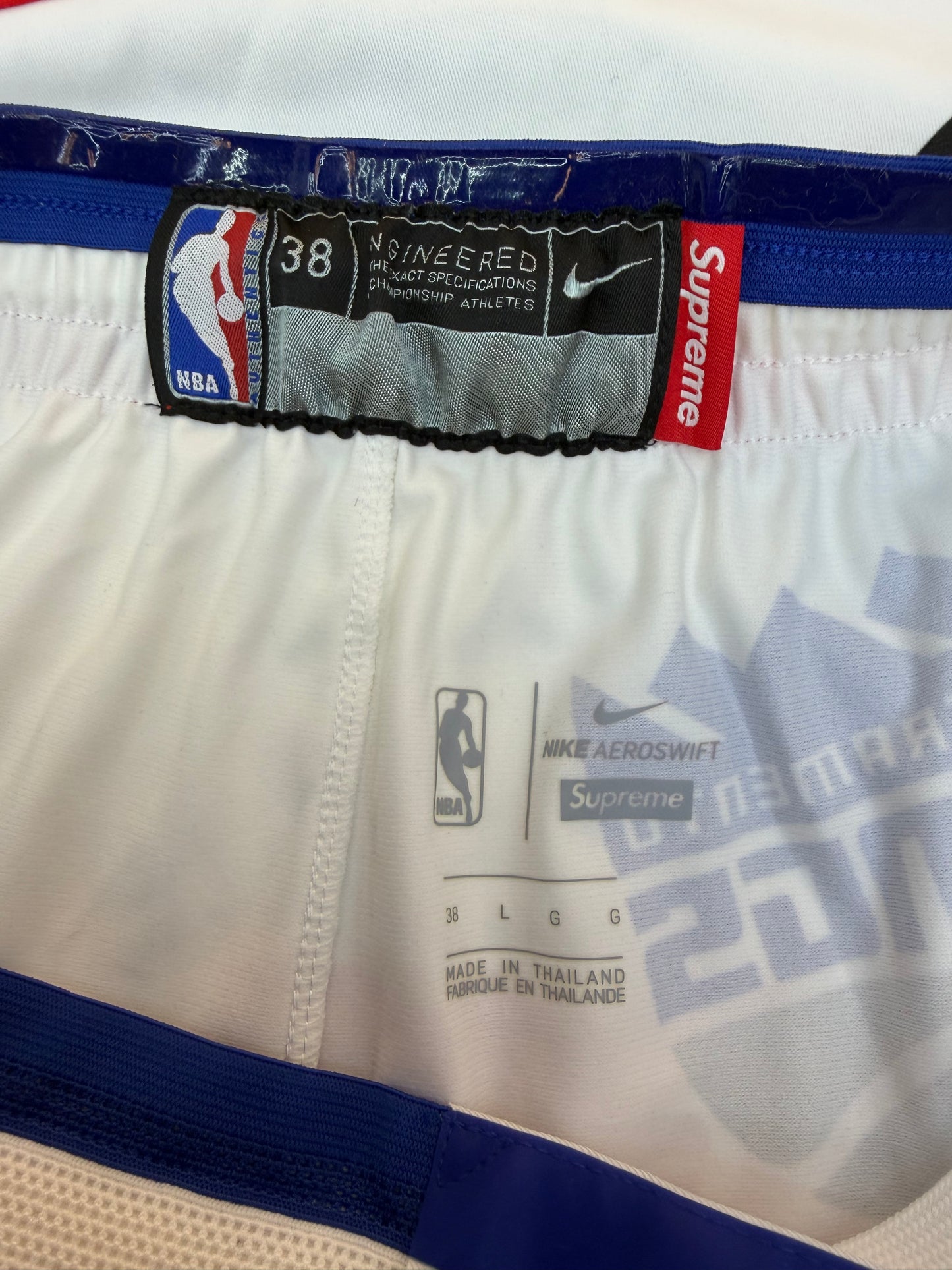 Supreme Nike/NBA Teams Authentic Short white 2018