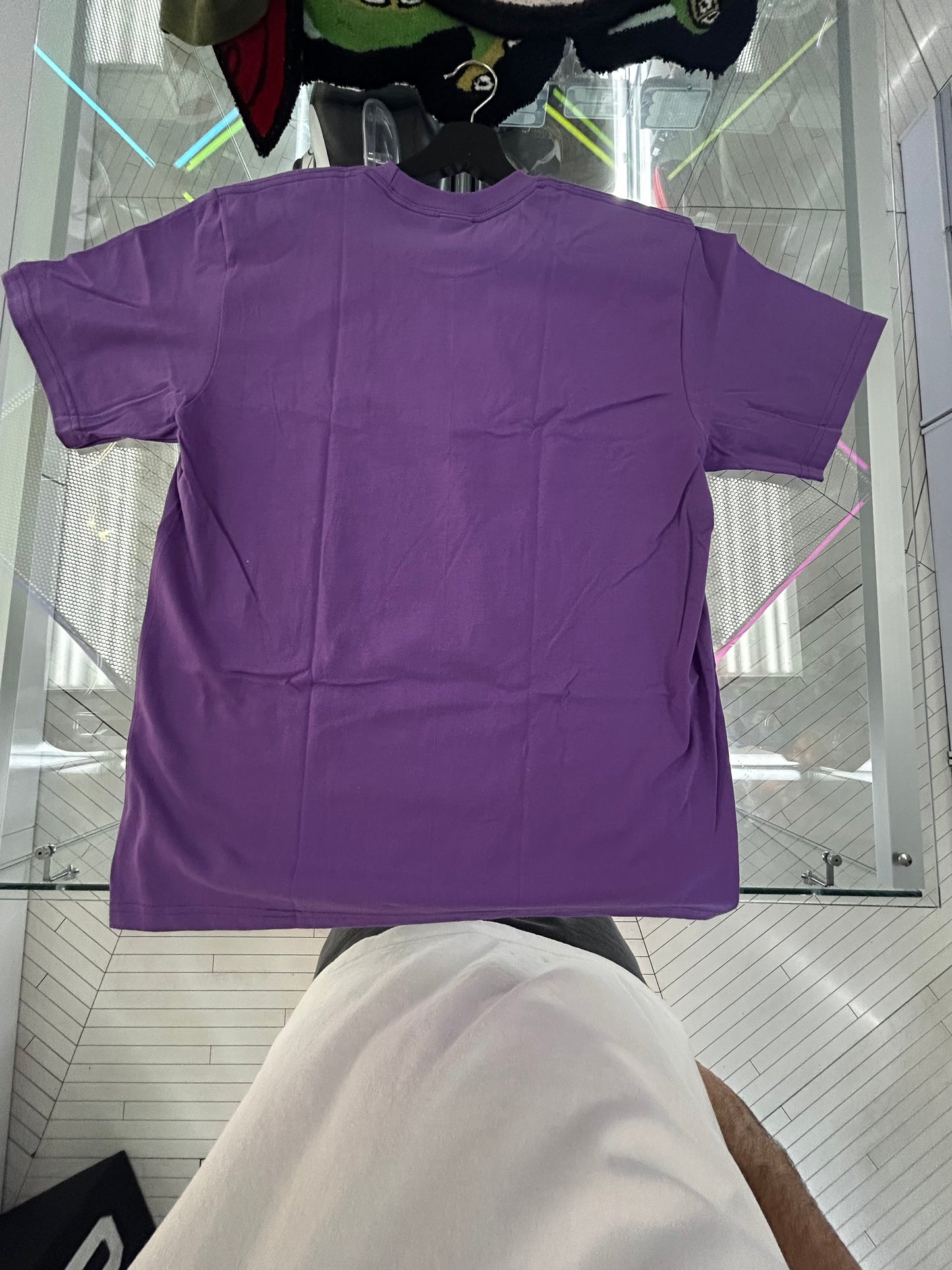 Supreme Script Tee Purple