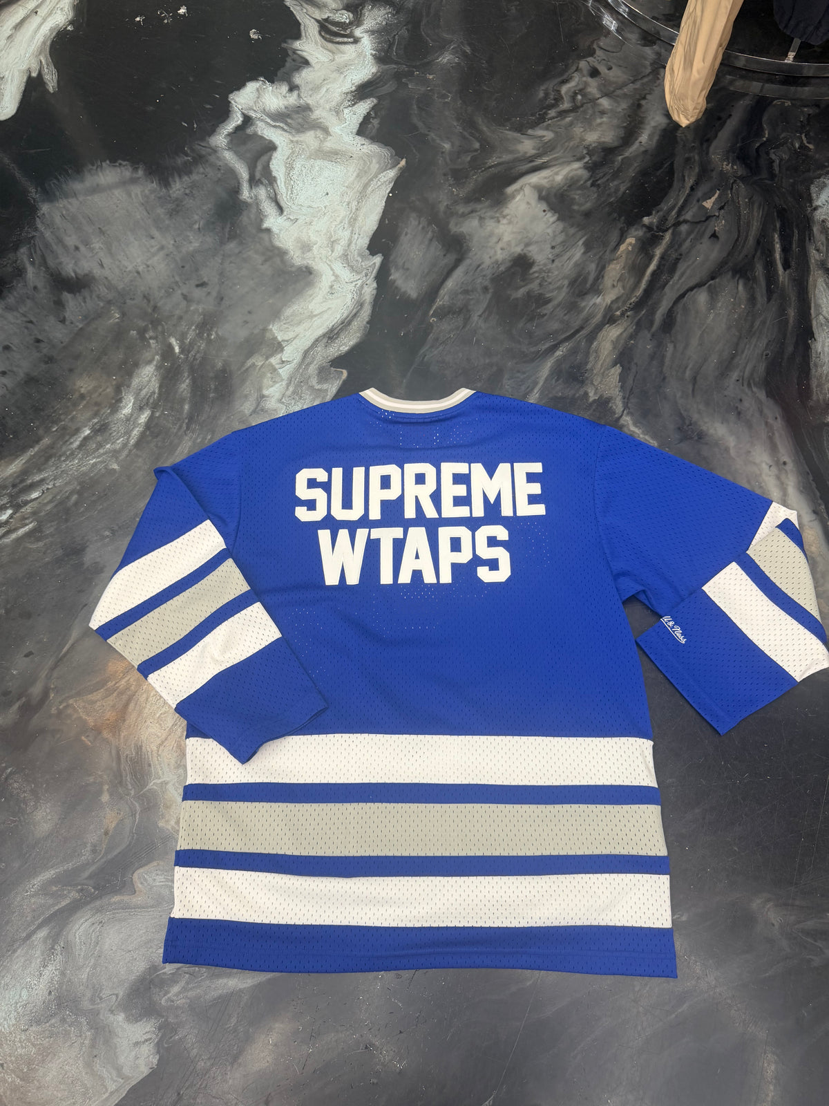 Supreme WTAPS Mitchell & Ness Hockey Jersey 2021