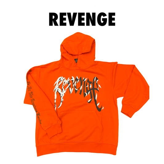 Revenge Dove Hoodie Orange