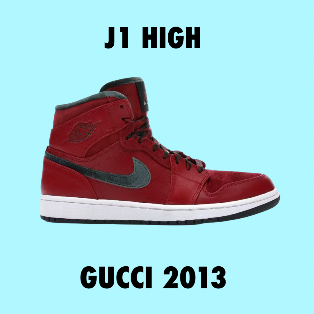 Jordan 1 Retro Premier Red Gucci 2013