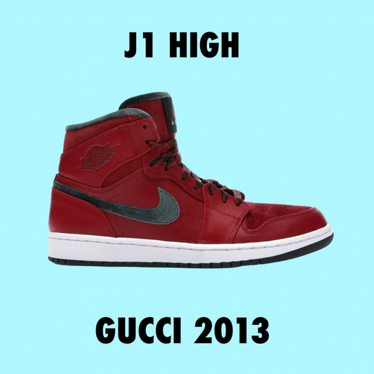 Jordan 1 Retro Premier Red Gucci 2013