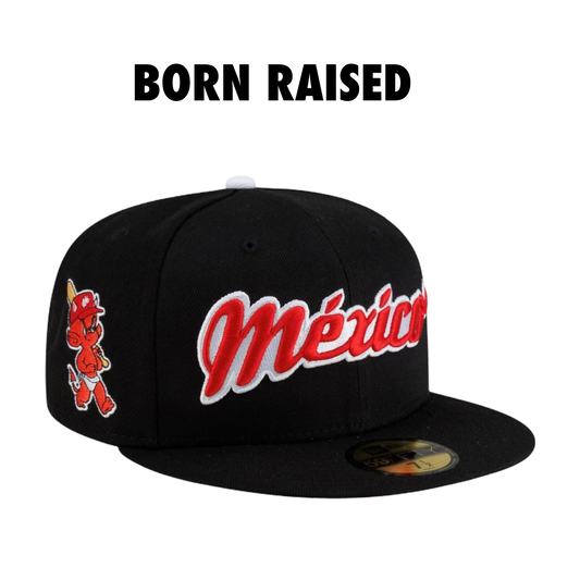Born Raised Diablo CDMX fitted hat 7 3/4