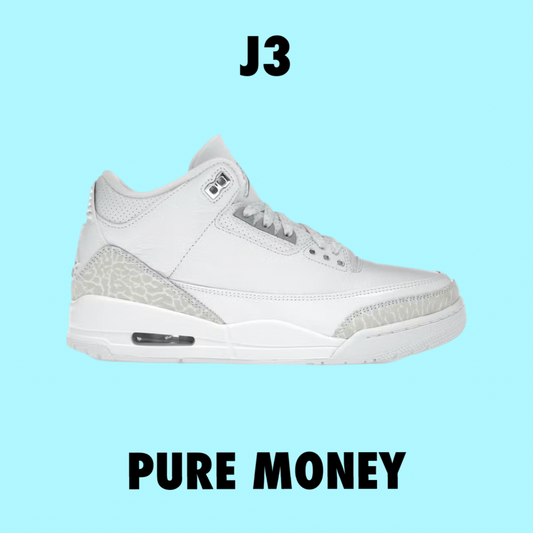 Jordan 3 Retro
Pure Money (2025)