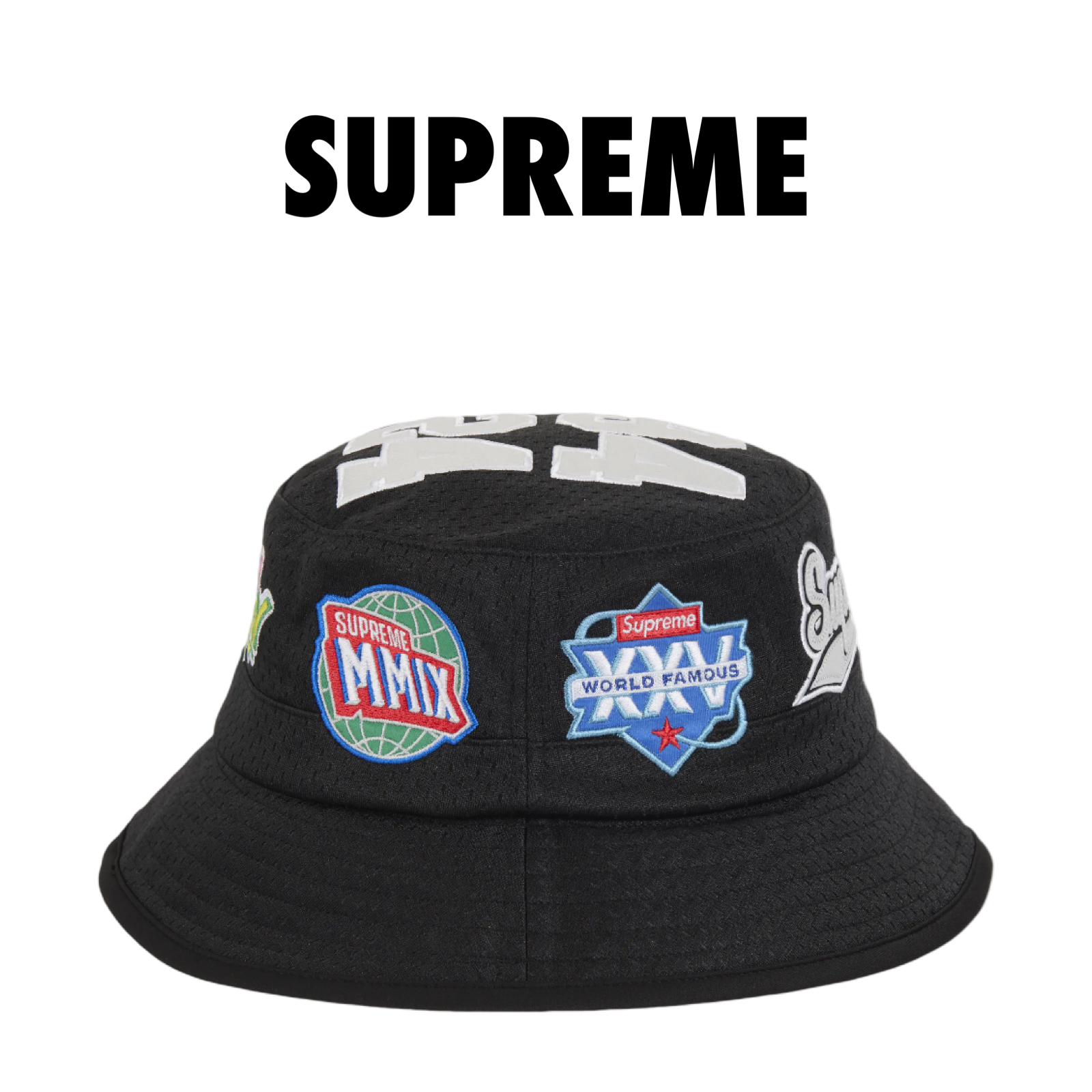 Supreme Playoffs Mesh Crusher Hat Black – Drexlers Supreme Playoffs Mesh Crusher Hat Black – Drexlers