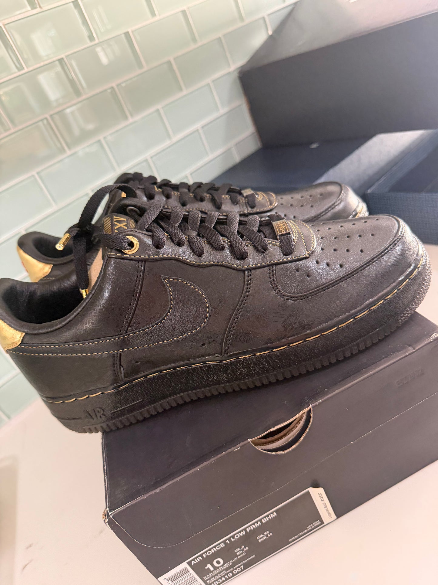 Nike AF1 2011 BHM BLACK HISTORY MONTH