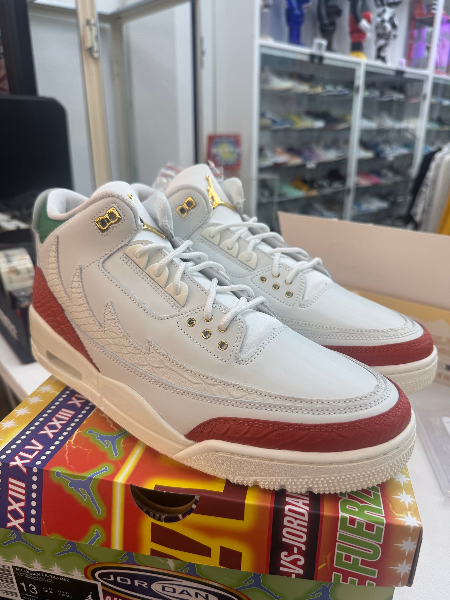 Jordan 3 Retro El Vuelo Summit White