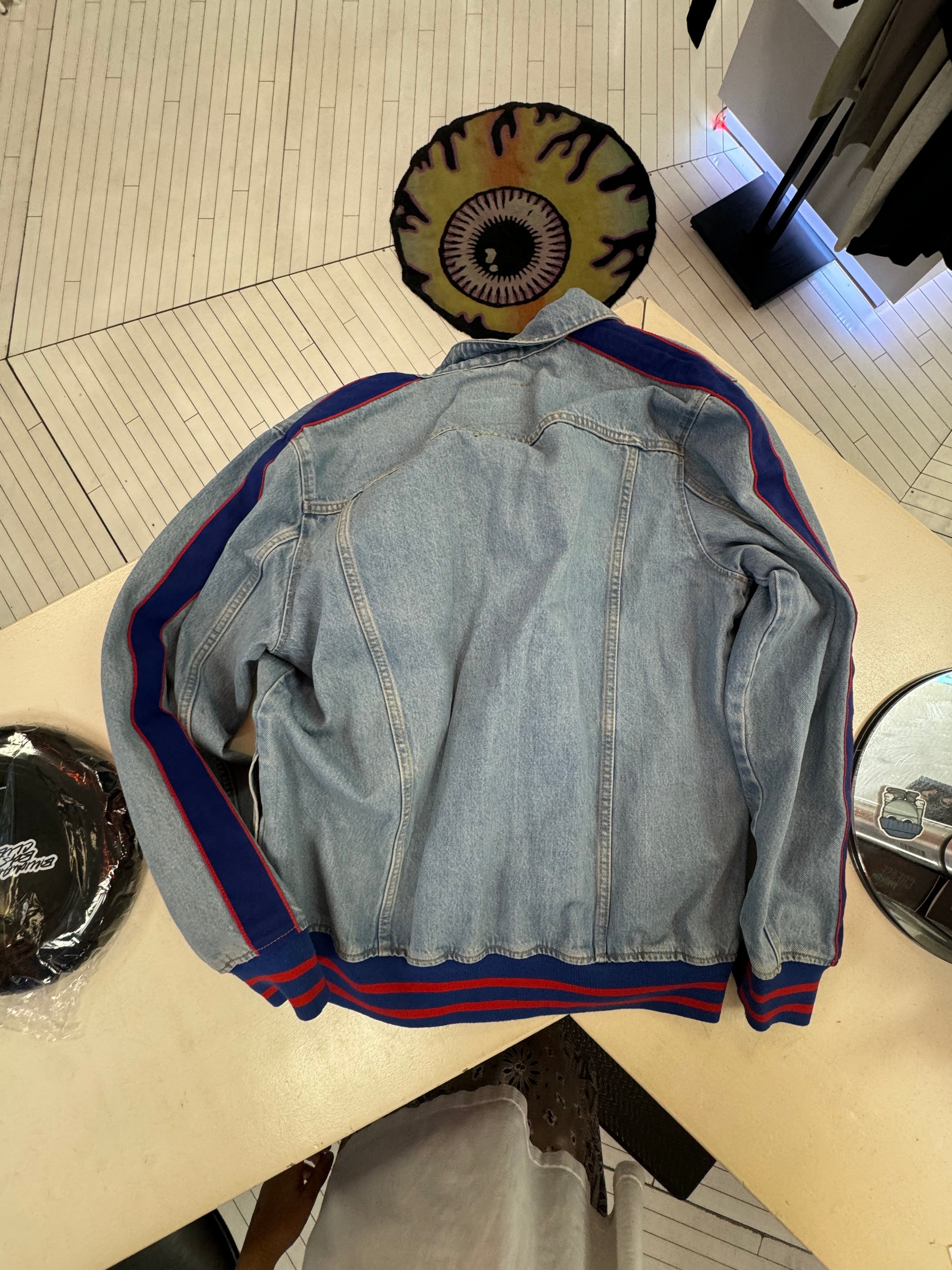 Levi s x Just Don x NBA collab denim jacket Drexlers