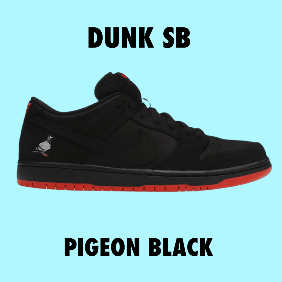 Nike SB Dunk Low Black Pigeon 2017