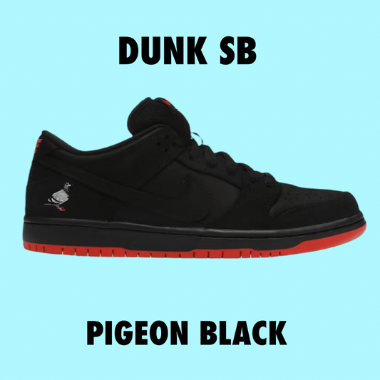 Nike SB Dunk Low Black Pigeon 2017