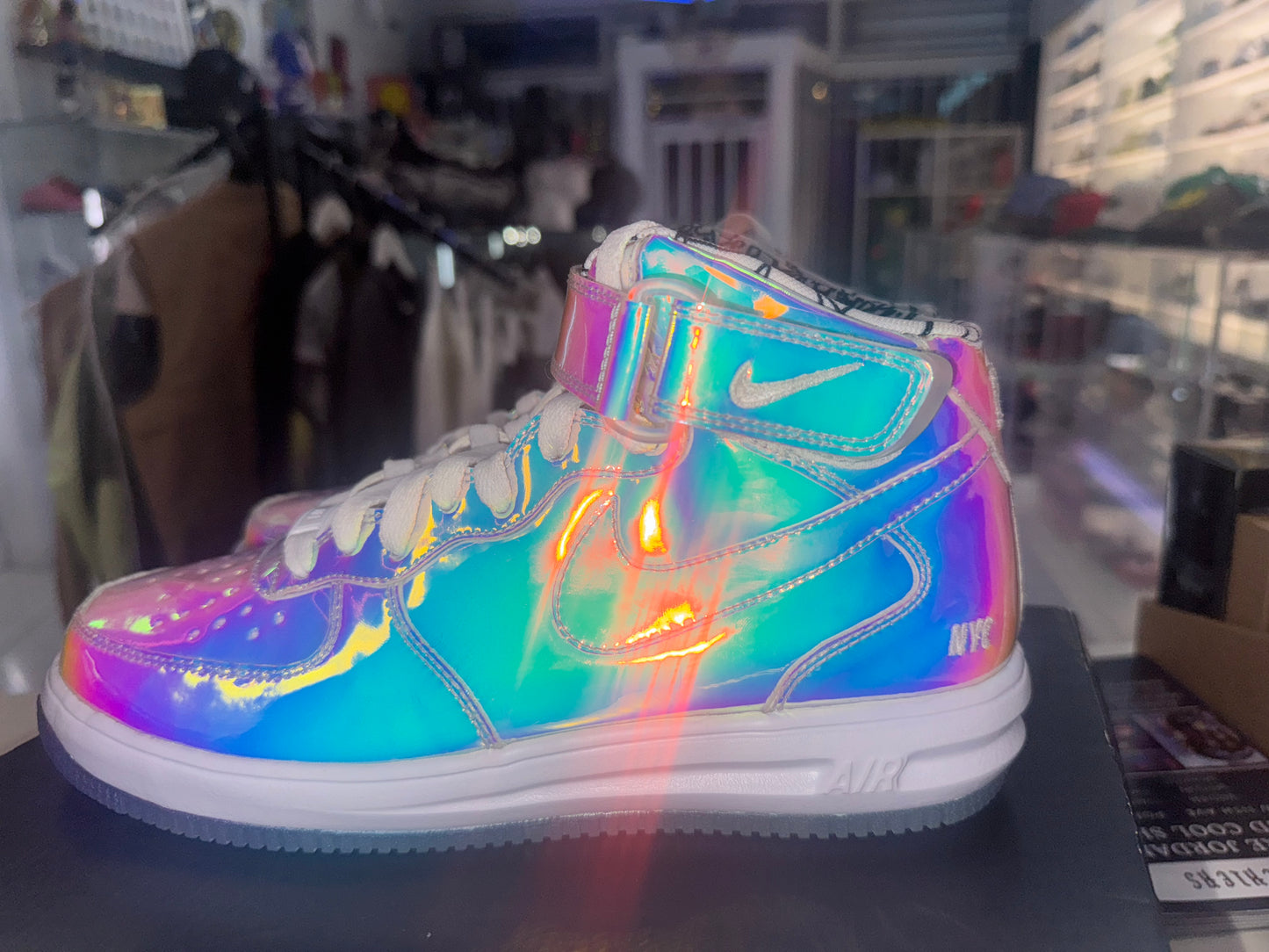 Unreleased Nike Air Force 1 2015 Iridescent - ID NEW All Star NYC