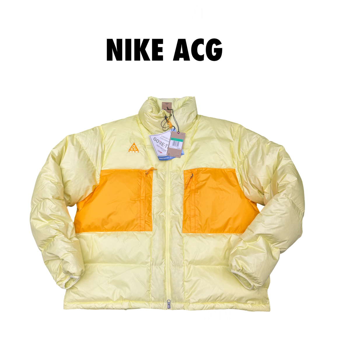 New Nike ACG Water Repellent Nylon Down Jacket