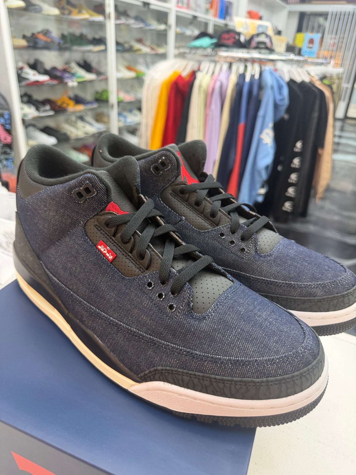 Jordan 3 Retro Levi's indigo