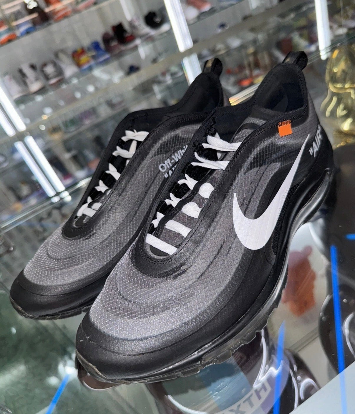Nike Air Max 97 OFF-WHITE Black 2018 worn