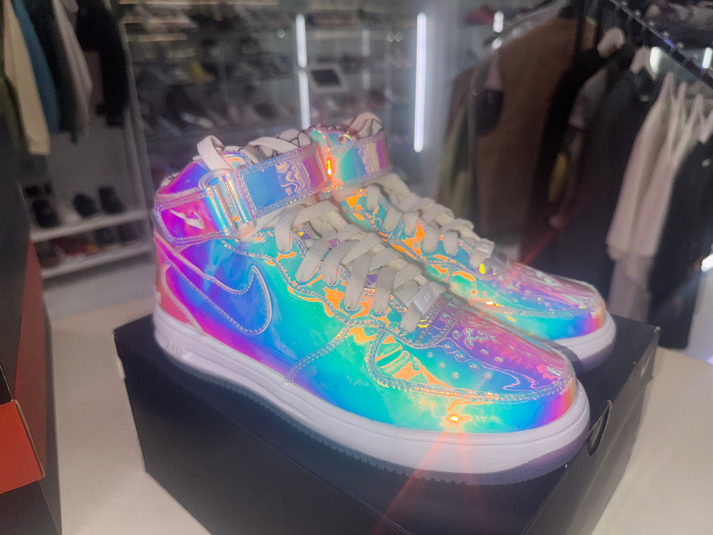 Unreleased Nike Air Force 1 2015 Iridescent - ID NEW All Star NYC