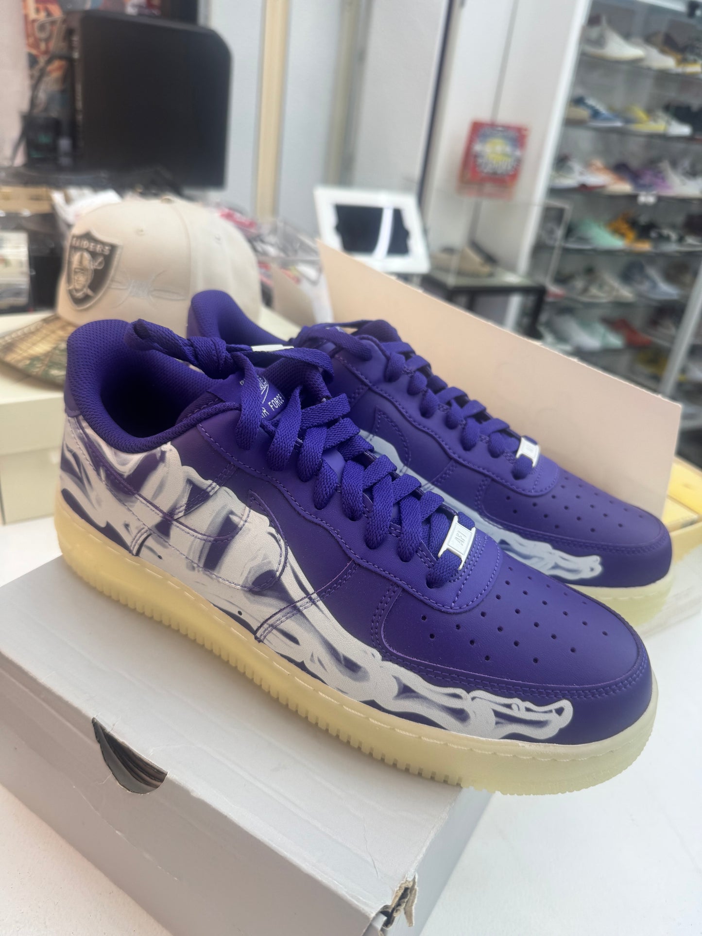 Nike Air Force 1 Low '07 QS
Purple Skeleton Halloween (2021)