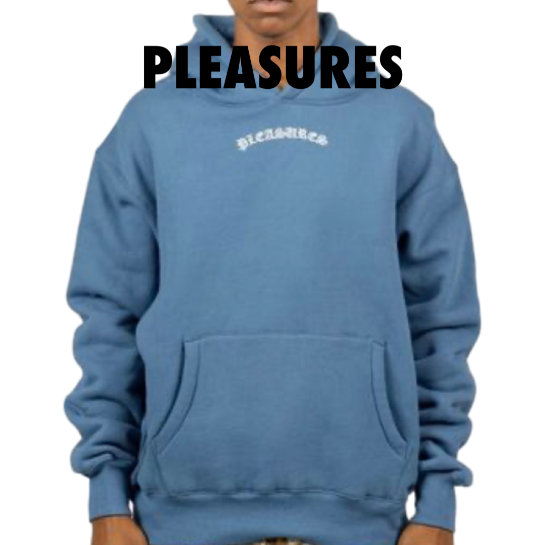 Pleasures Neural Hoodie Slate