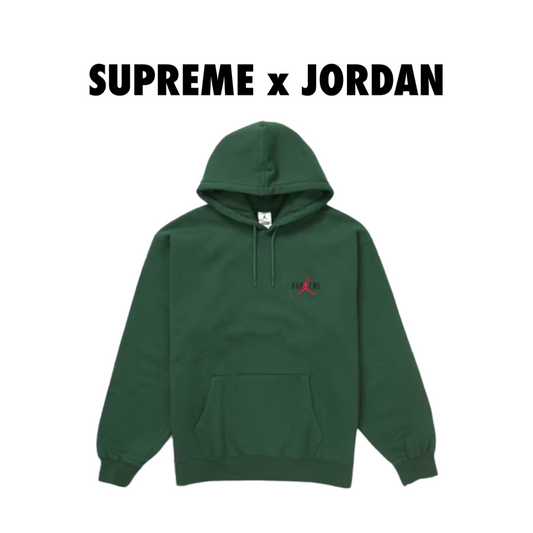 Supreme Jordan Hooded Sweatshirt (FW24) Green