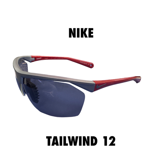 Nike Tailwind 12 Red Sunglasses