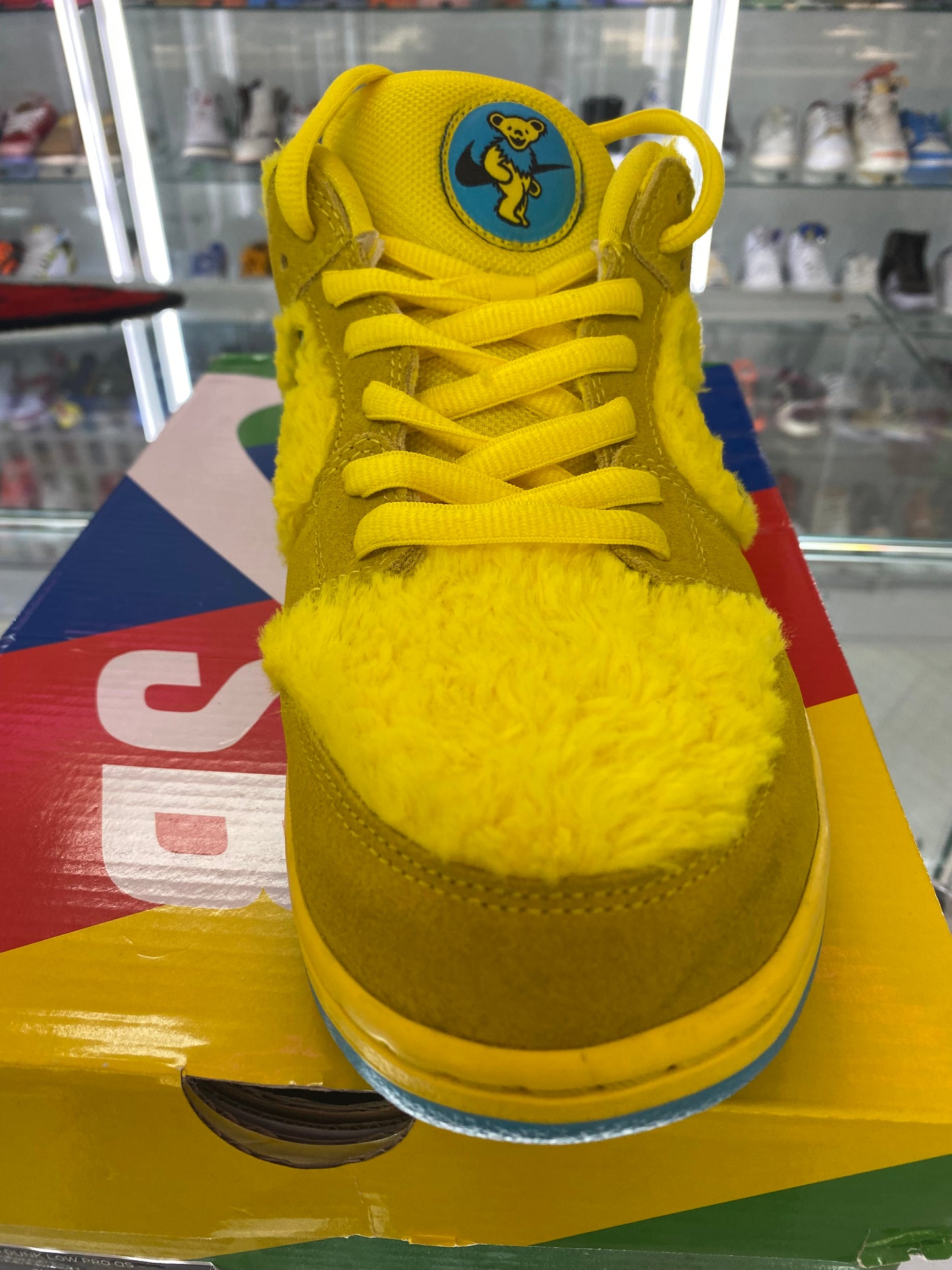 Nike SB Dunk Low Grateful Dead Bears Opti Yellow