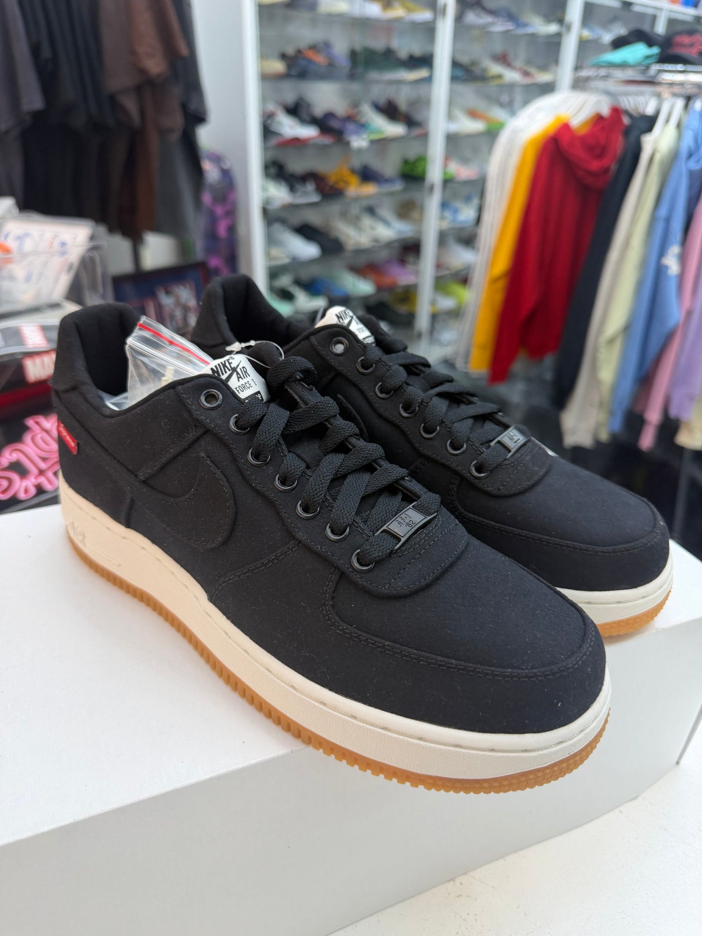 Nike Air Force 1 Low Supreme Black 2012