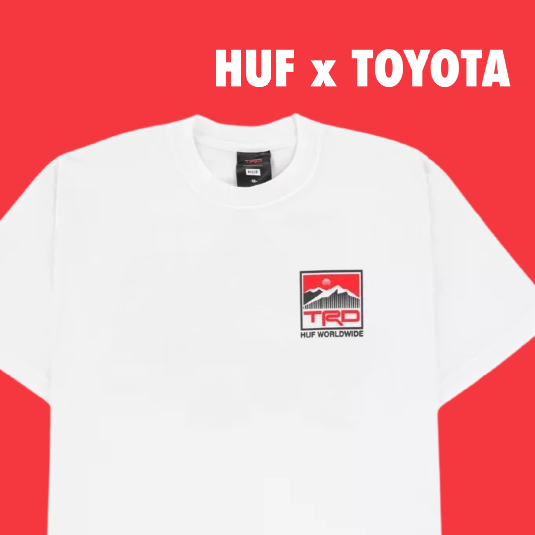 Huf x Toyota TRD Blueprint tee shirt
