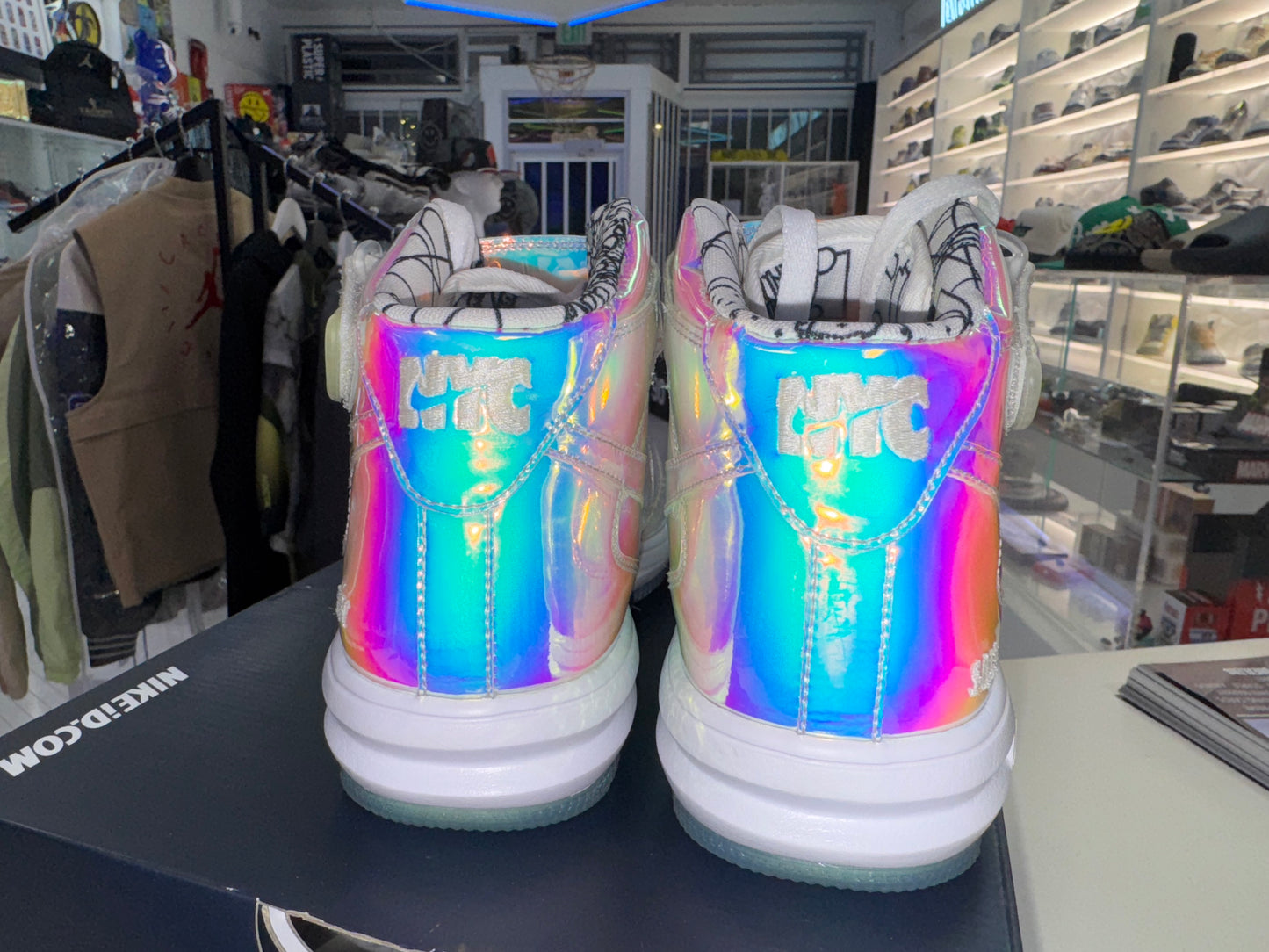 Unreleased Nike Air Force 1 2015 Iridescent - ID NEW All Star NYC