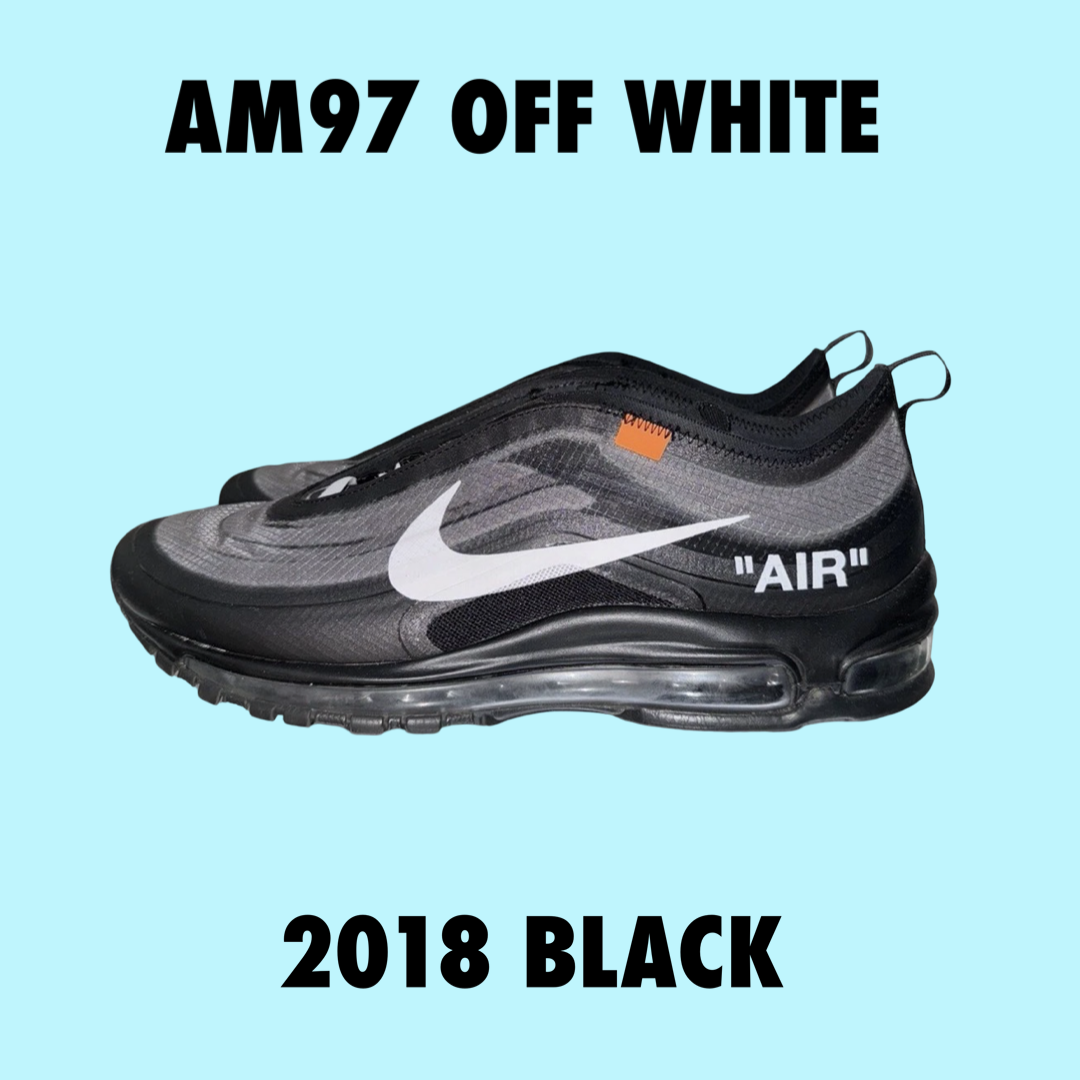Nike Air Max 97 OFF-WHITE Black 2018 worn