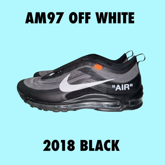 Nike Air Max 97 OFF-WHITE Black 2018 worn
