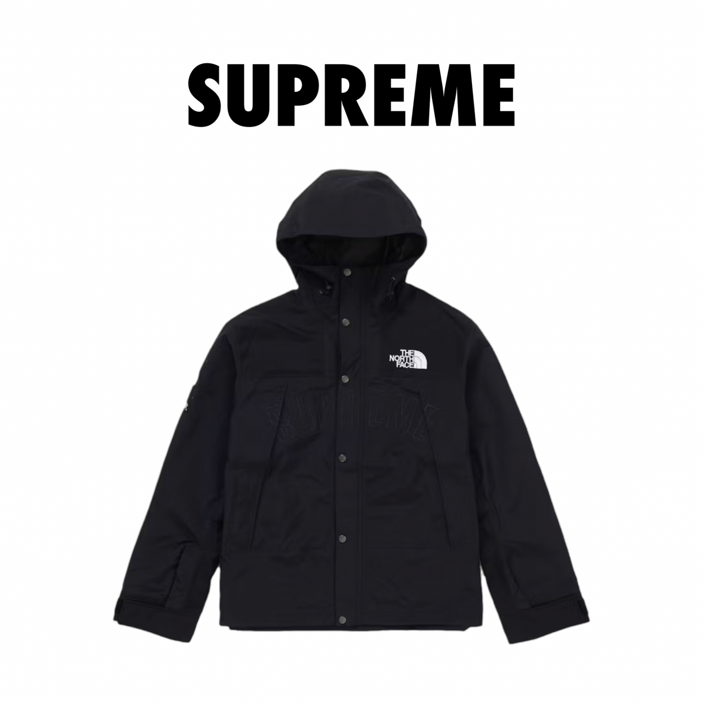 Supreme The North Face Arc Logo Mountain Parka Black