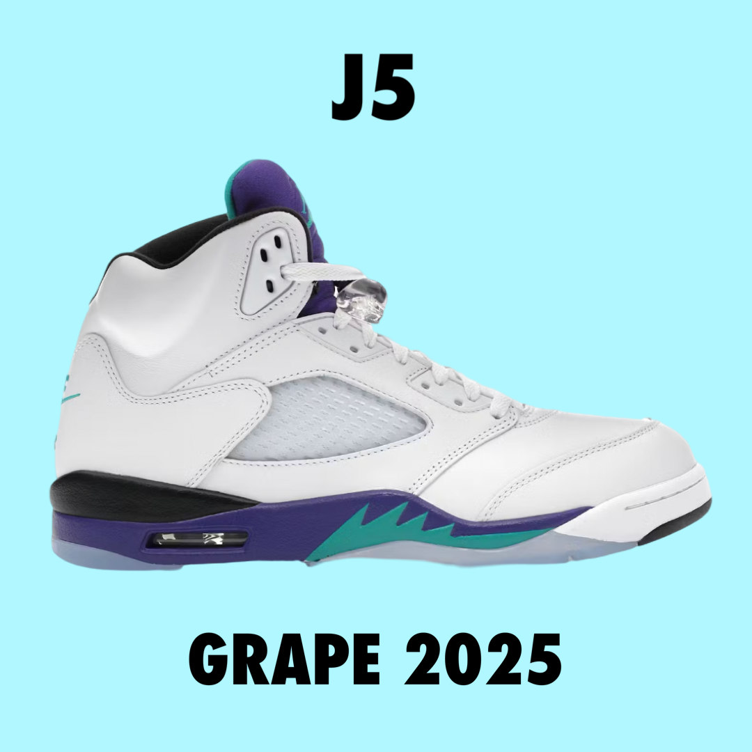 Jordan 5 Retro Grape 2025