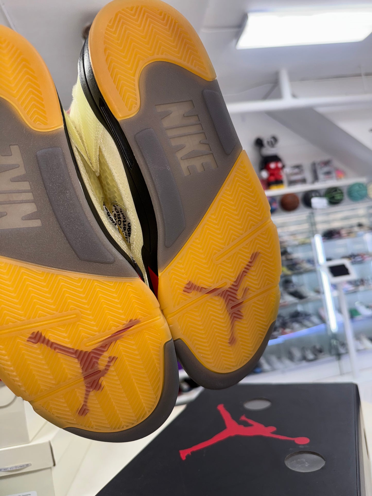 Jordan 5 OFF-WHITE Sail 2020