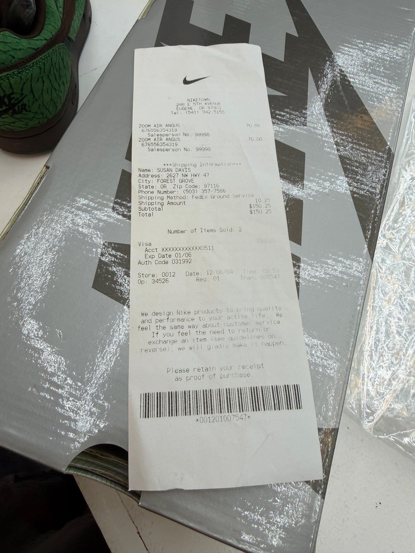 Nike SB Zoom Air Angus Charity Doernbecher 2004