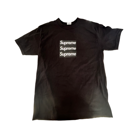 Supreme x Asspizza Tee Shirt Triple box limited 1/100 black