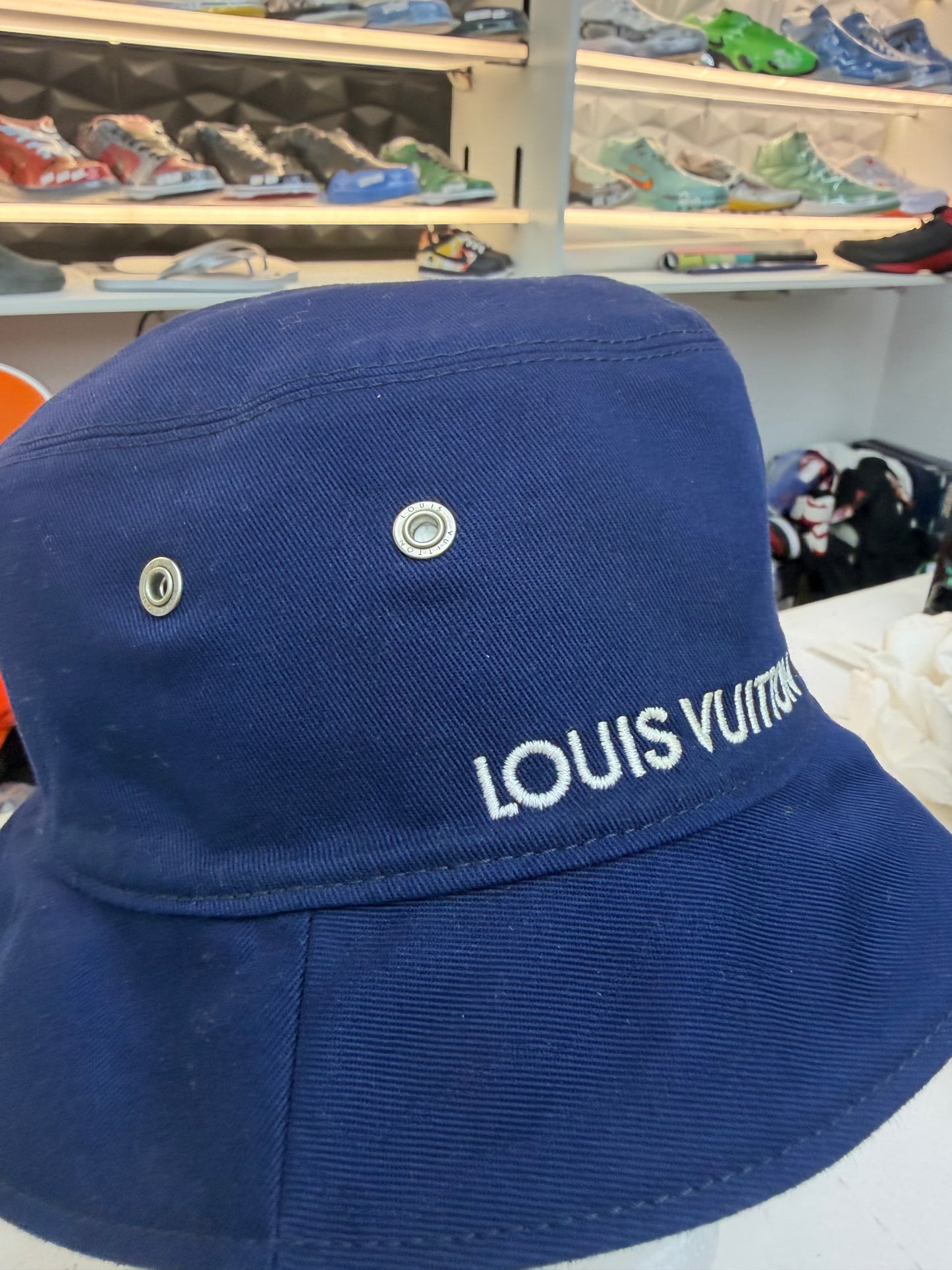Louis Vuitton Monogram Reversible Bucket Hat – Size m