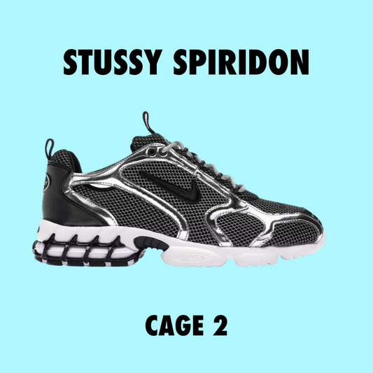 Nike Air Zoom Spiridon Cage 2 Stussy Pure Platinum